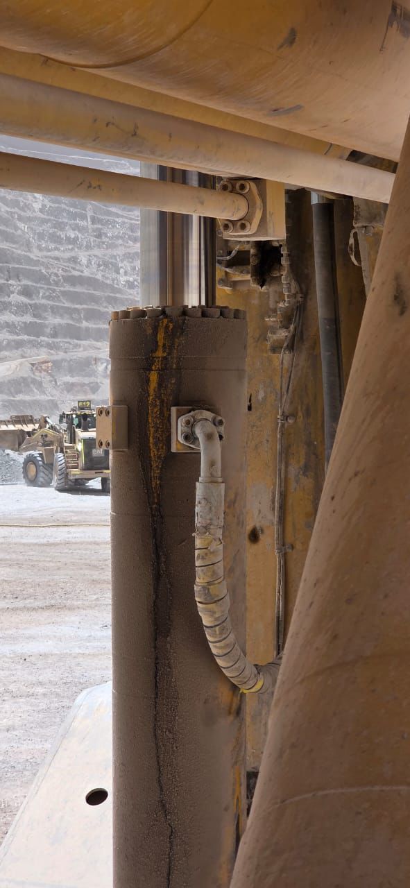 Detalle fitting pitón