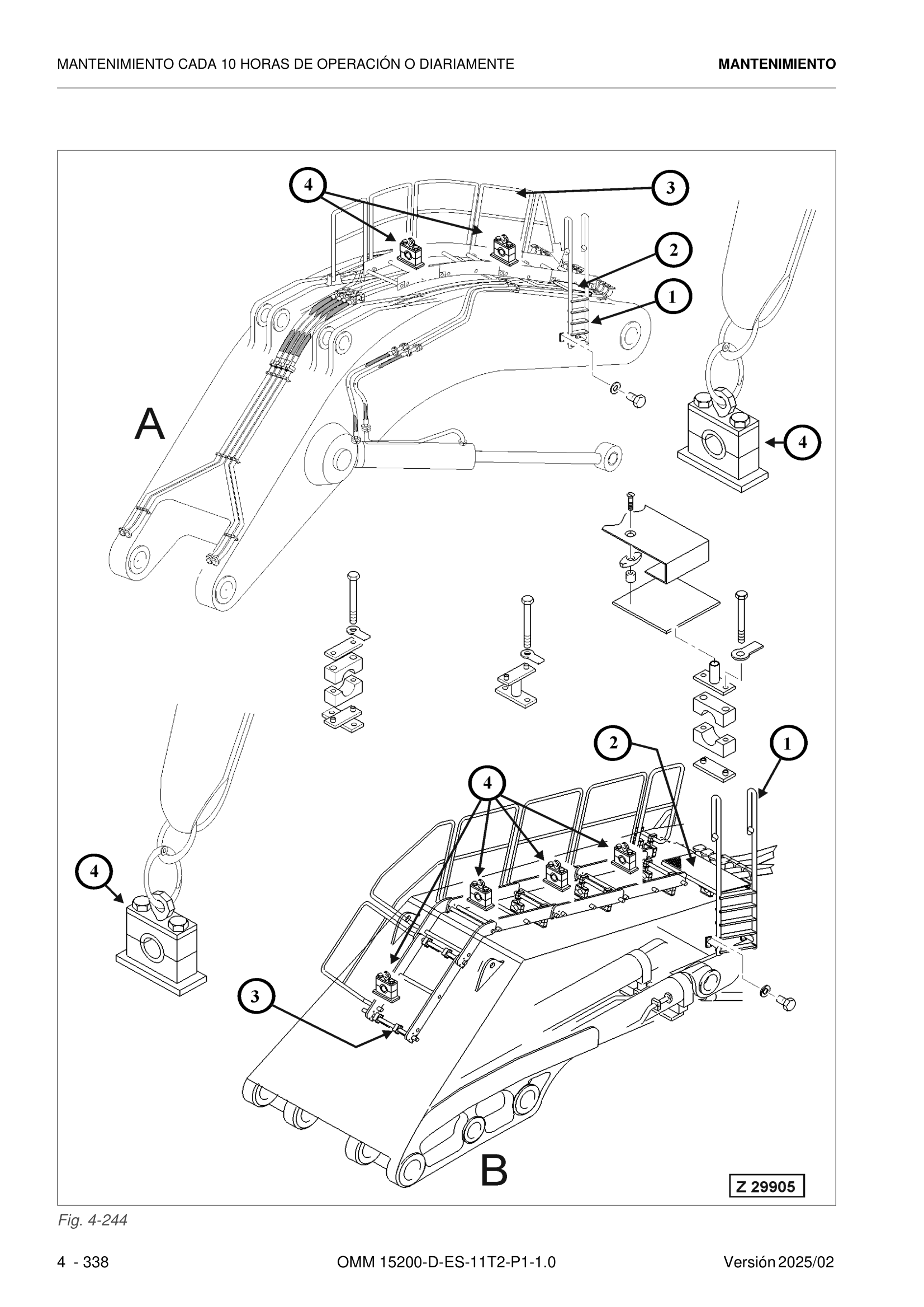 Mangueras aguilon y balde PC5500