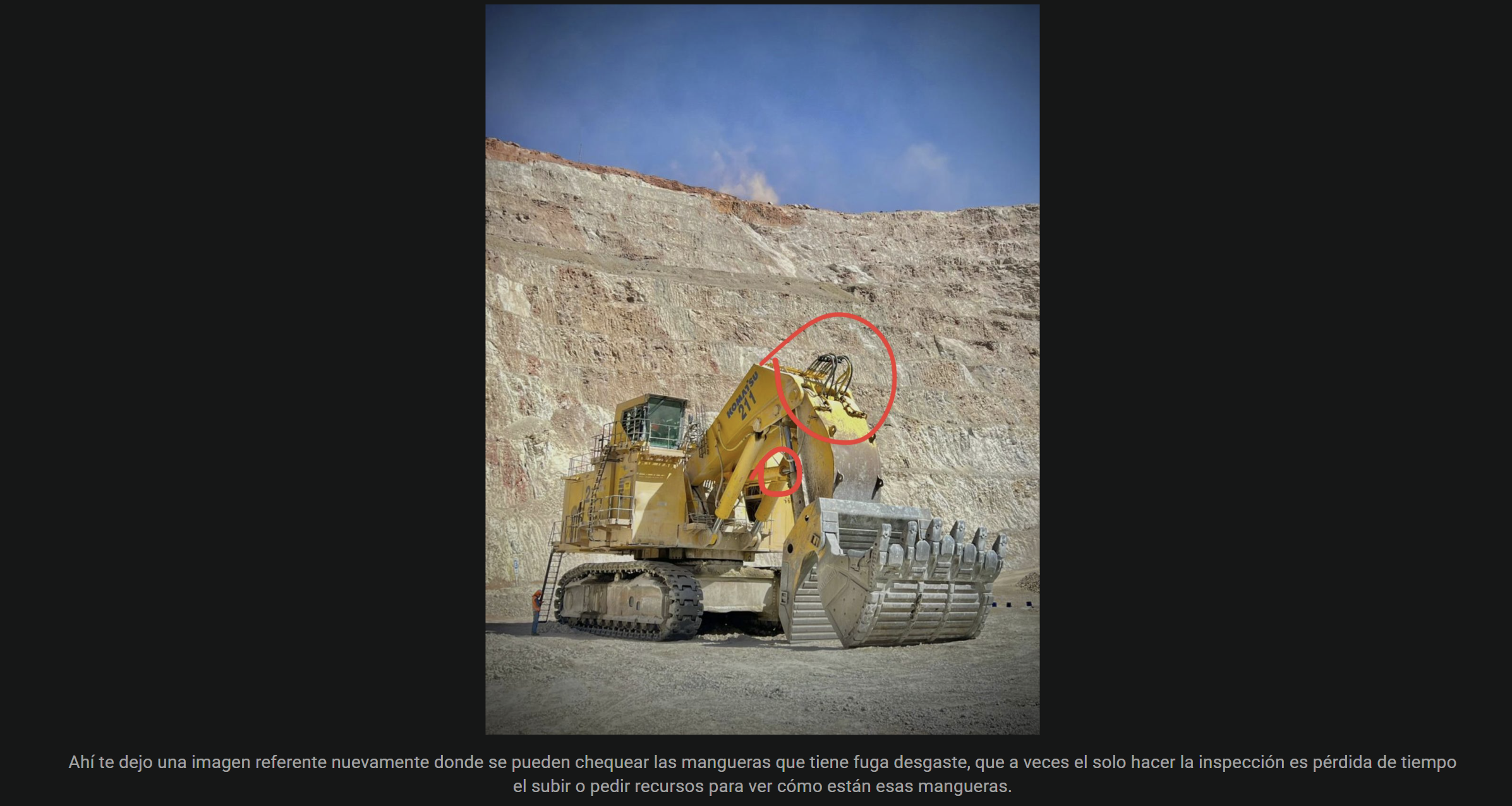 Zonas criticas marcadas